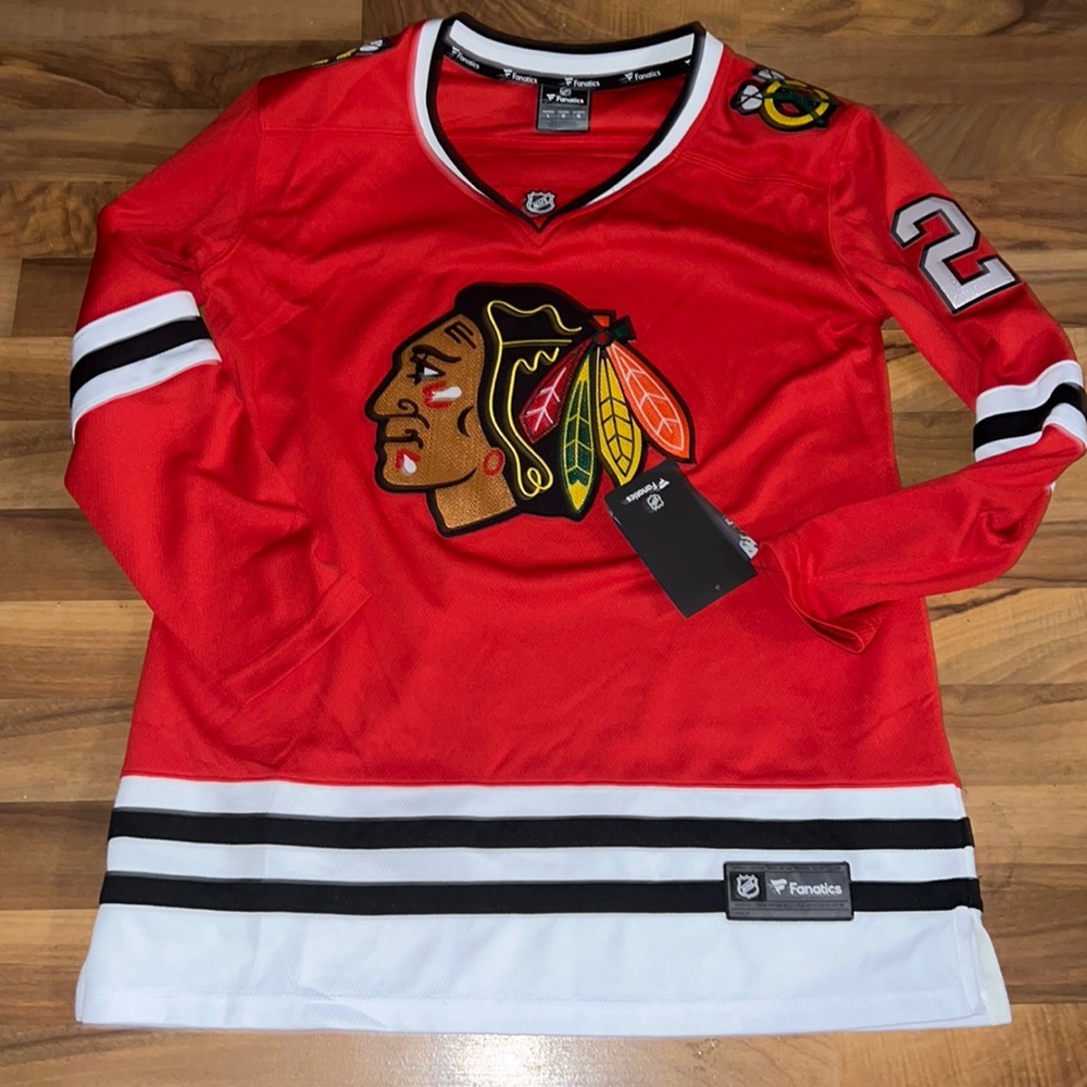 New NHL Fanatics Chicago Blackhawks Duncan Keith JERSEY